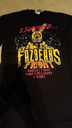 Kids/ boys size small fnaf tshirt