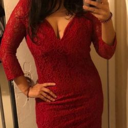 Large ♥️ Red Dress/Vestido Rojo Large 