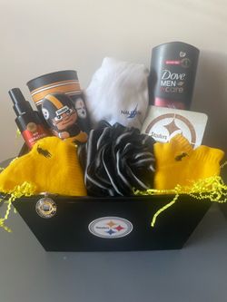 Men’s Steelers Father’s Day gift basket