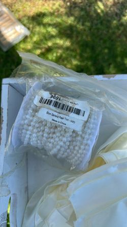 5mm Garland Pearl trim Ivory
