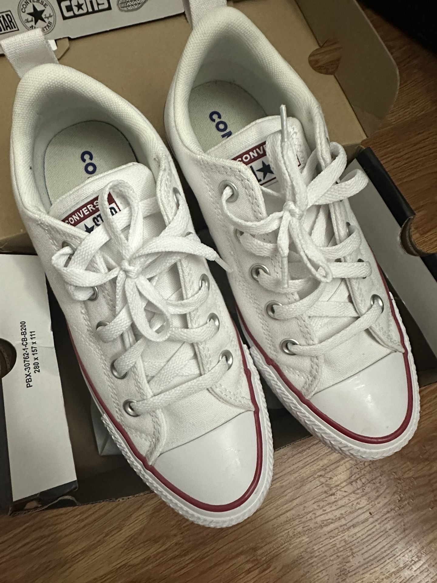 White Converse