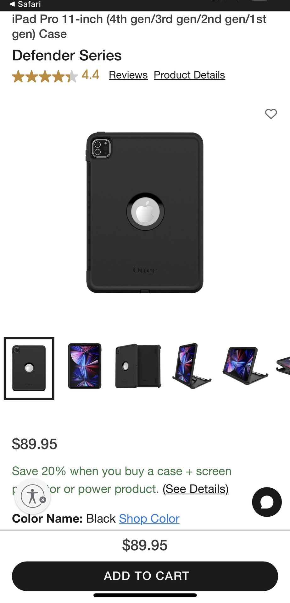 iPad Pro Defender Series Pro Case