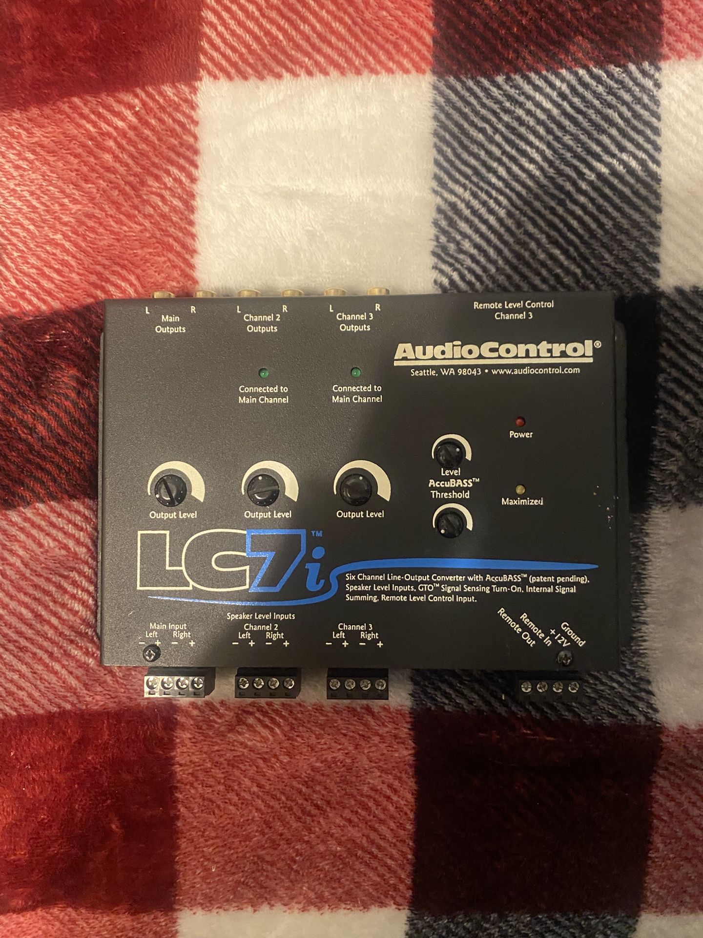 Audio Control Lc7i