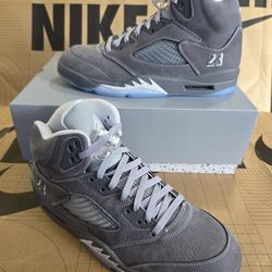 Air Jordan 5 Retro 2026 Wolf Grey Men's Size 11.5