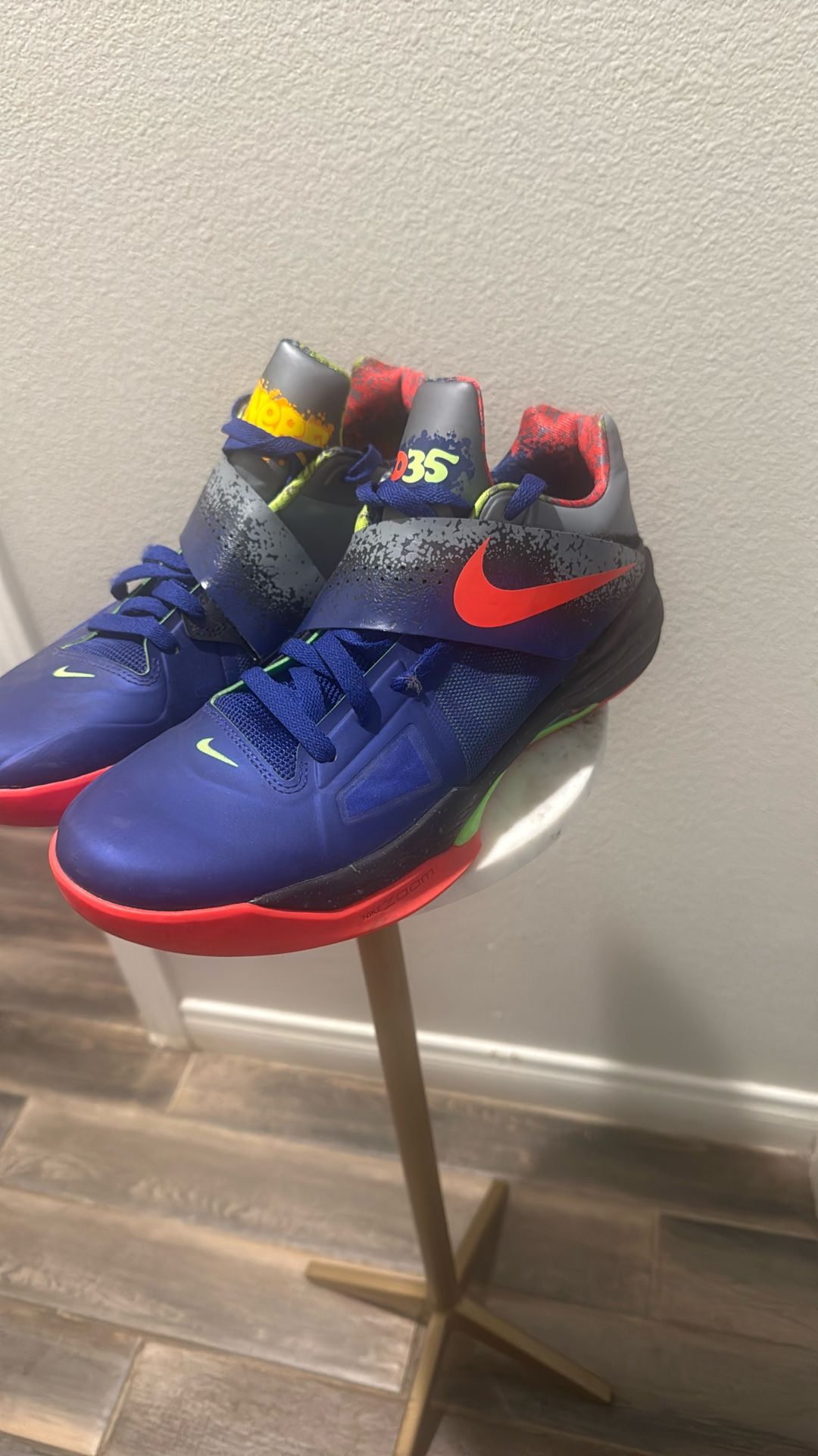 Nike KD 4 Nerf 2024 Basketball Shoes (Size 10.5 M)