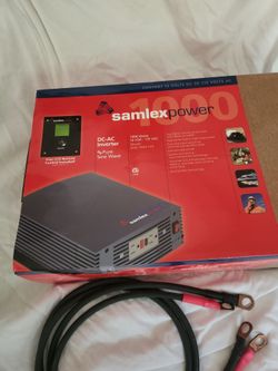 Samlex 1000 watt    AC- DC inverter NEW