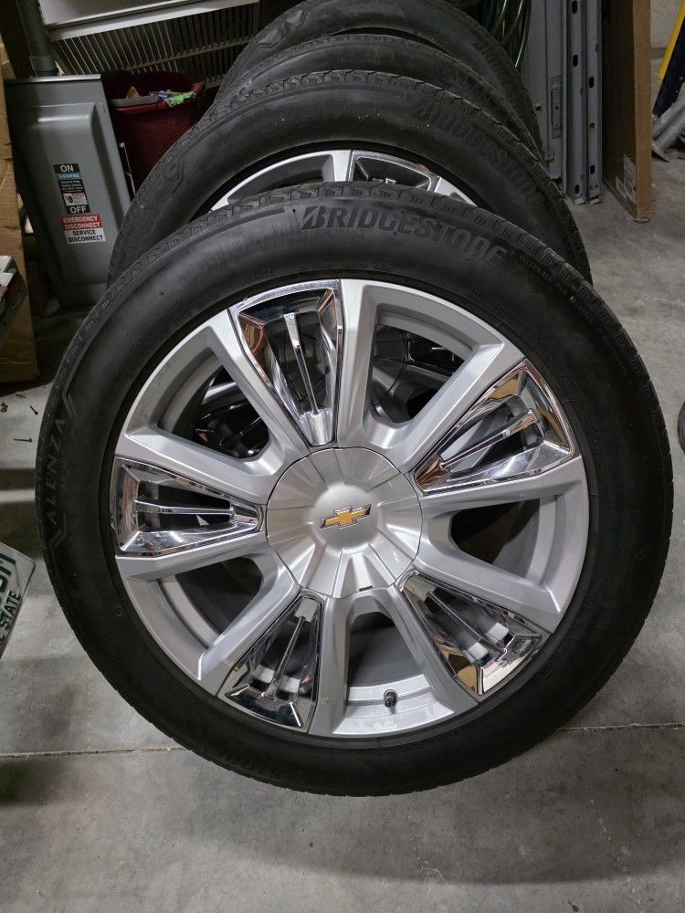 4 - 2025 Chevrolet Silverado High Country Rims 22"