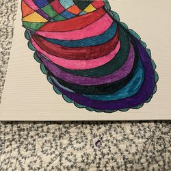 Radiant Abstract Painting