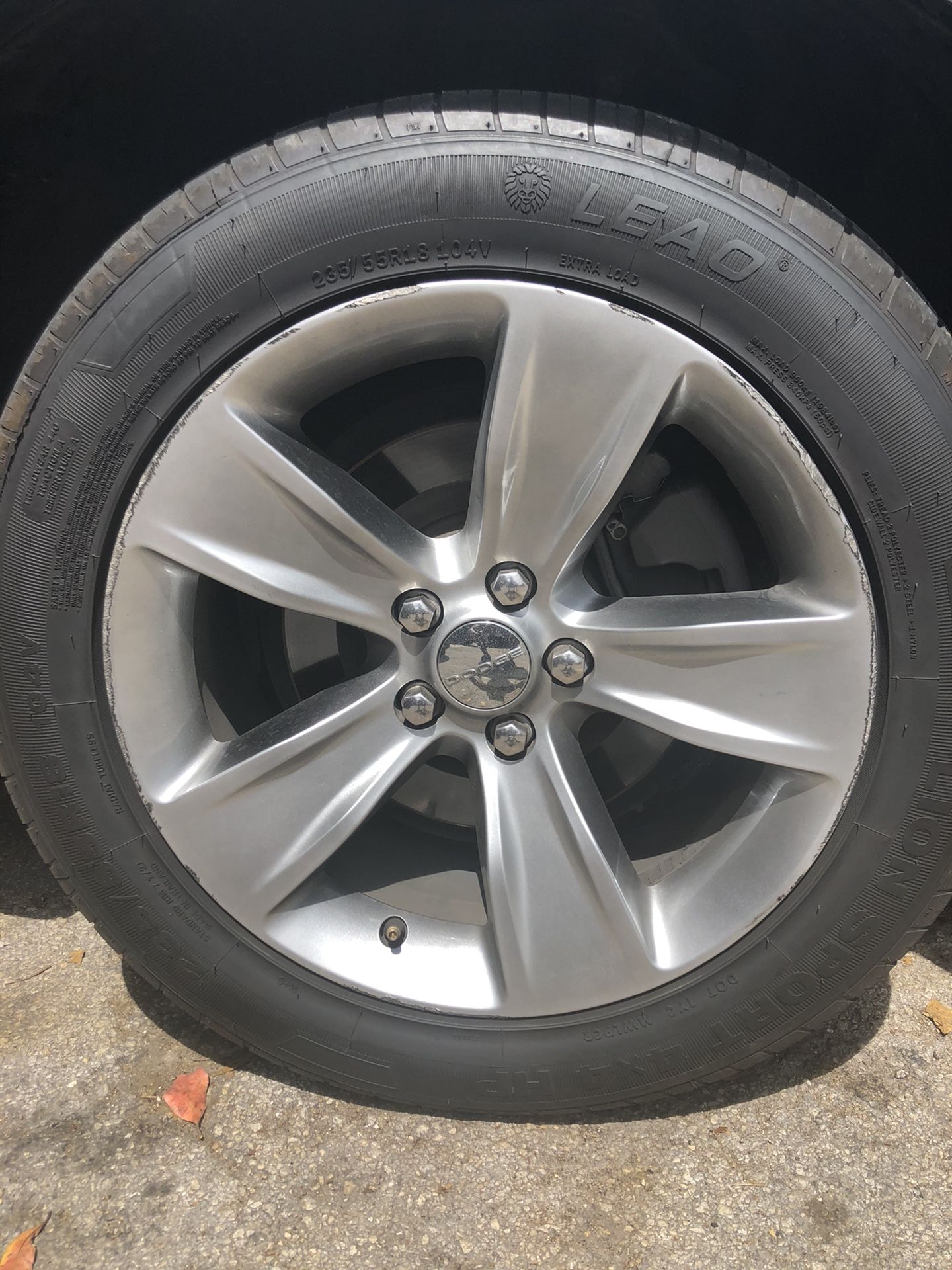 Dodge Challenger factory wheels