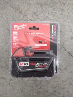 Milwaukee M18 REDLITHIUM XC 5.0 Battery