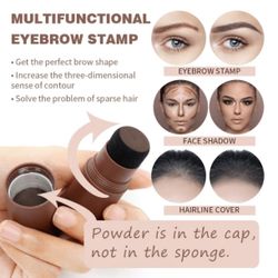 Eyebrow Stamp Stencil Kit 