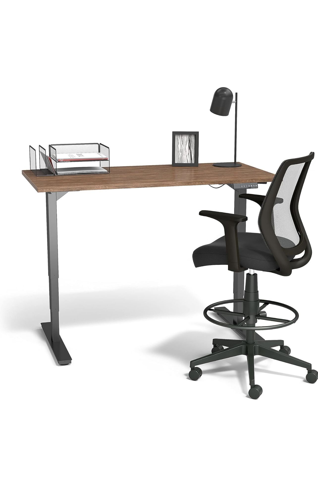 Union & Scale Mesh & Fabric Drafting Chair – New!