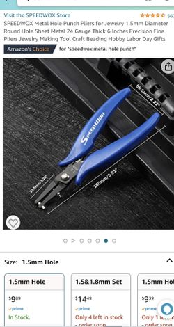 Speedwox Metal Hole Punch 1.5mm