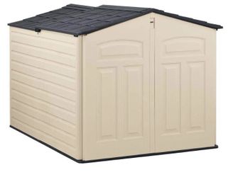 6 ft. 6 in. × 5 ft. Slide-Lid Resin Shed