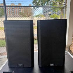 QSC K12.2 Pair and QSC KS118, Proline Speaker Stands