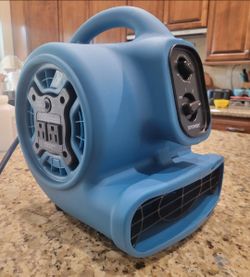 XPOWER 925 CFM 3-Speed Multi-Purpose Mini Mighty Air Mover Utility Blower Fan