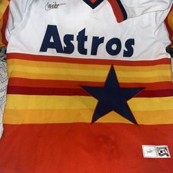 Nike Bagwell Astros Jersey large 
