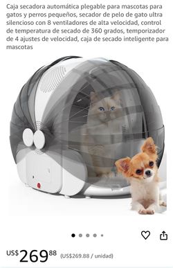 Automatic Foldable Pet Drying Box – Brand New in Box 🐶🐱
