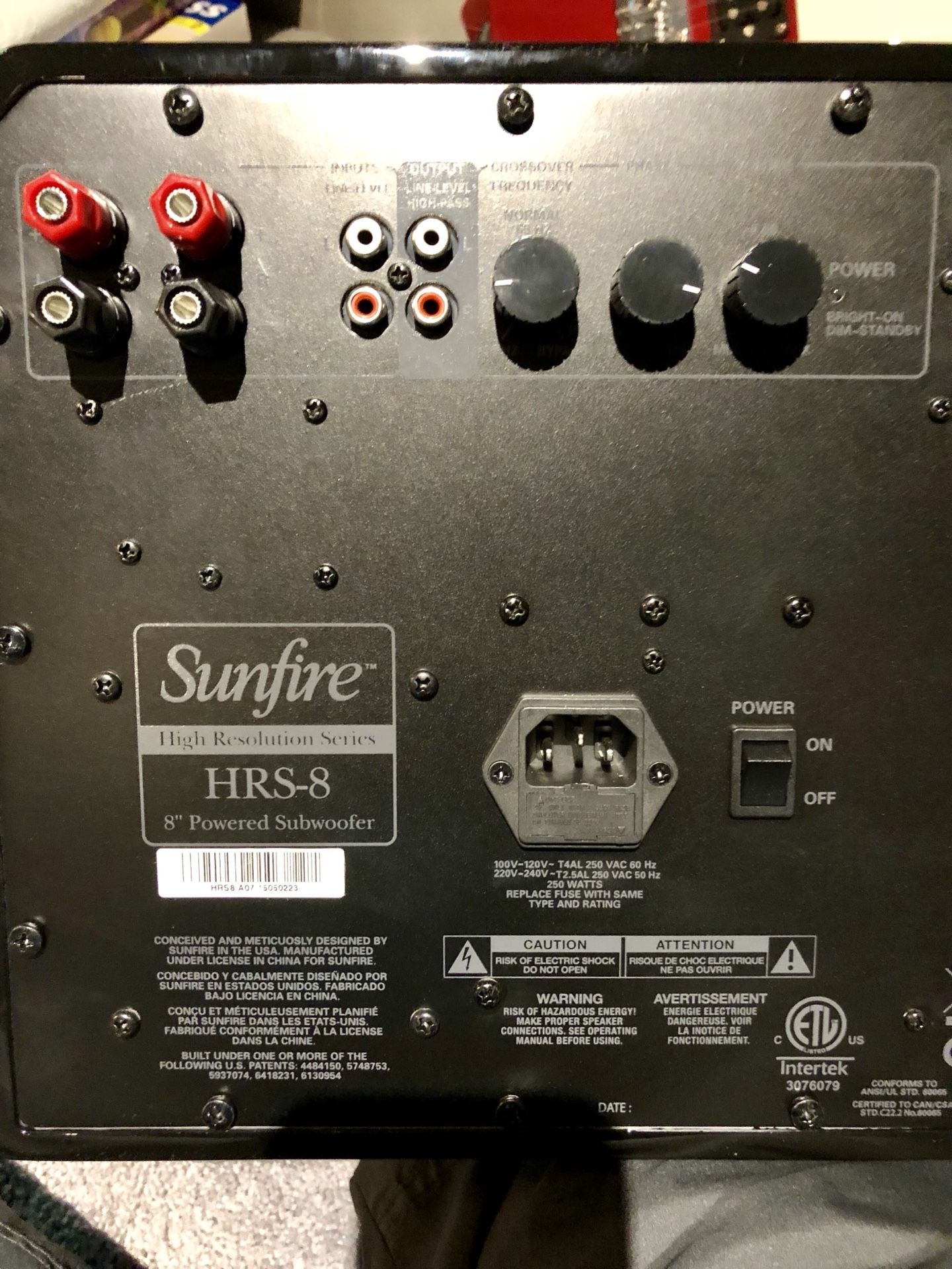 Sunfire hrs8 hotsell