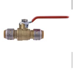 SharkBite Max 1/2 in. Brass Push-to-Connect Ball Valve=Bc-566