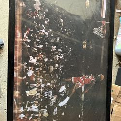 Michael Jordan Framed Picture