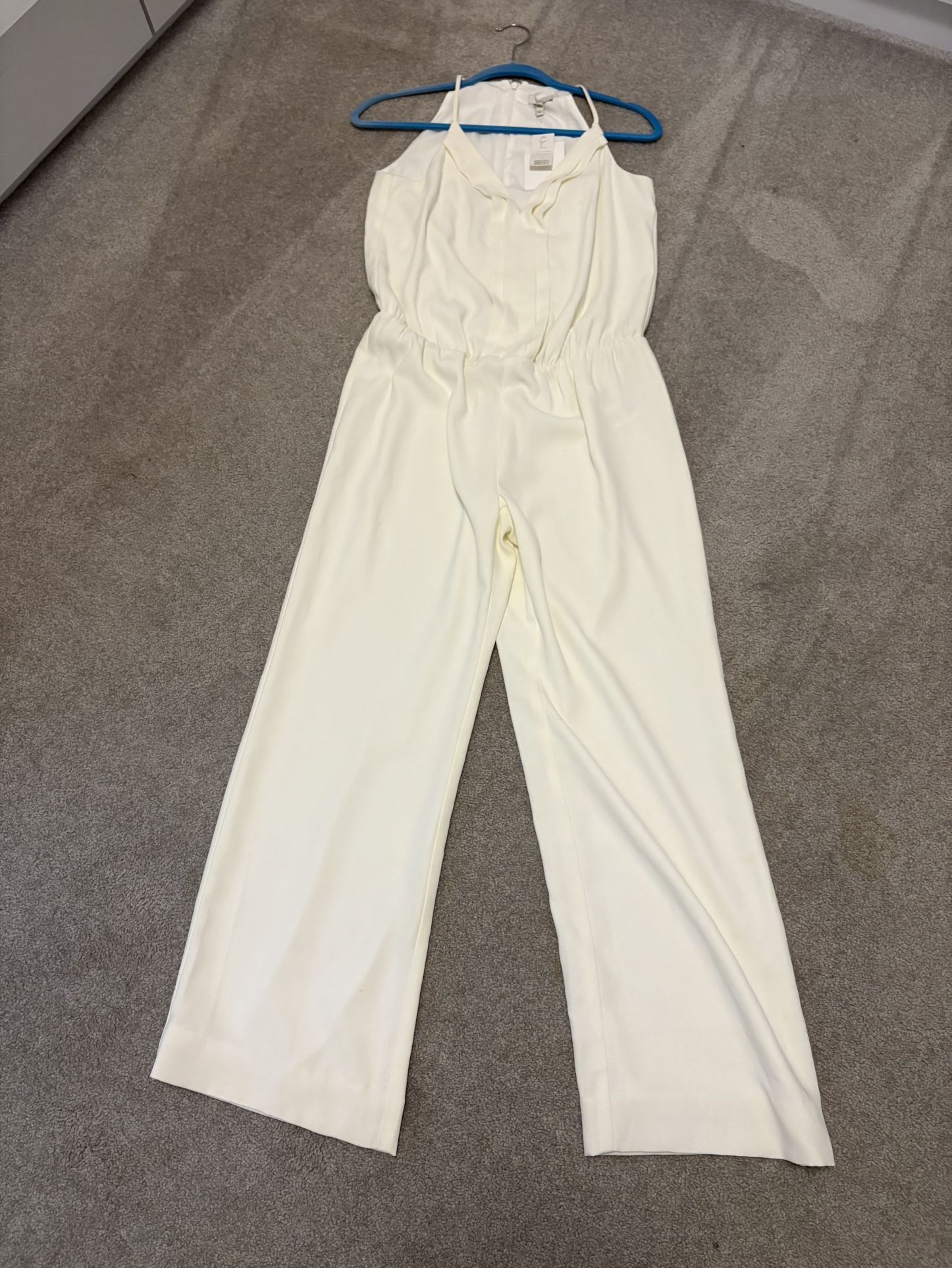 Joie Beata B V Neck Jumpsuit NWT SZ S