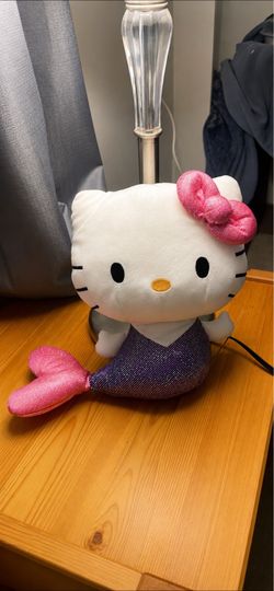 Hello Kitty Mermaid Plush with Original Tag – Like New