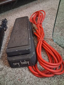 Cry, baby.   Foot pedal and cord.