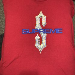 2018 Red Supreme T-shirt