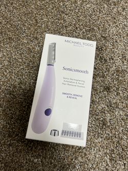 Beauty Sonicsmooth Dermaplane Razor for Women Face + Eyebrow trimmer Dermaplaning System