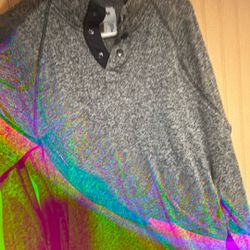 Men’s XL Gray Pull Over