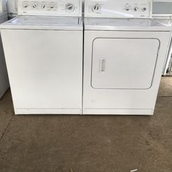 Washer And Gas Dryer Brand Kenmore Heavy Duty Everything Works 3 Months Of Guarantee 