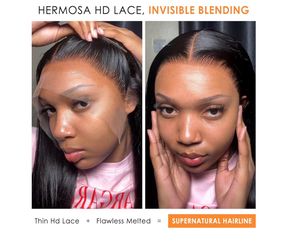 30 Inch 13x6 Lace Front Wigs Human Hair 250 Density Straight HD Lace Front Wigs Human Hair Pre Plucked 13x6 Lace Frontal Straight Human Hair Wigs for 