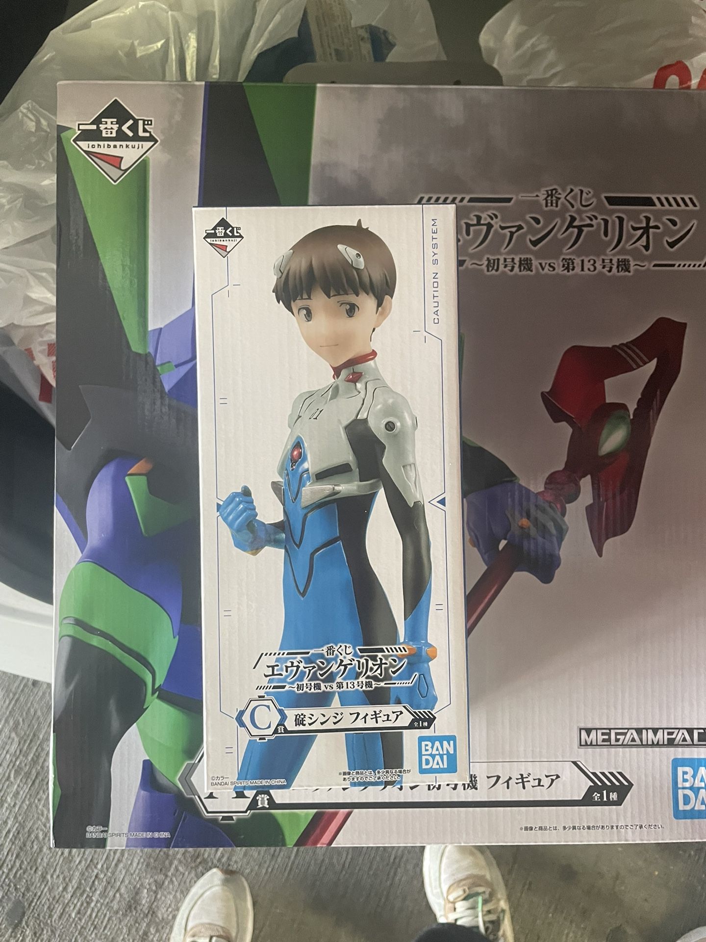 Evangelion shinji ikari figure