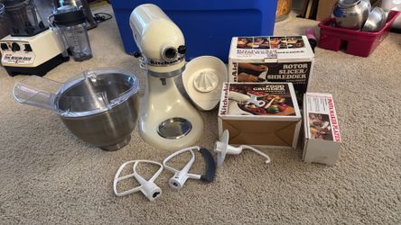 Kitchen aid k45ss complete set