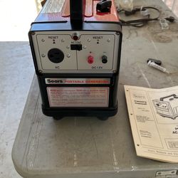 Portable Generator 400 W 500 Watts Max Sears