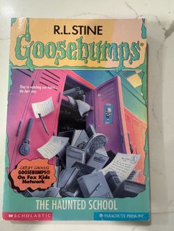 Goosebumps #59 The Haunted School TRUE 1st Print 1st Edition 1997 R.L. Stine