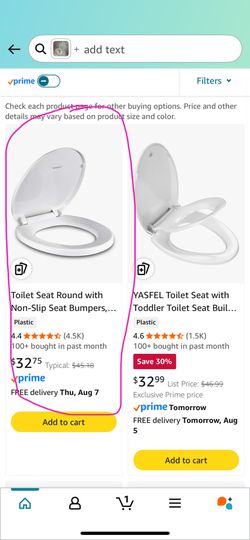Round Toilet Set