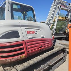 2019 takeuchi tb 290 excavator w thumb 19k lb 
