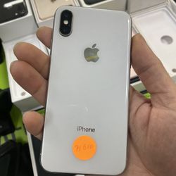 🔥🔥iphone X 64gb Factory Unlcked With Warranty 