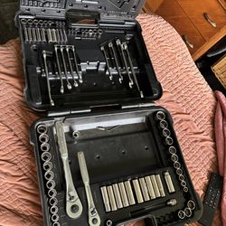 Vintage craftsman mechanic tool set USA