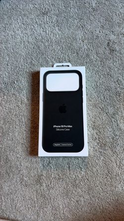 iPhone 18 Pro Max phone case, black