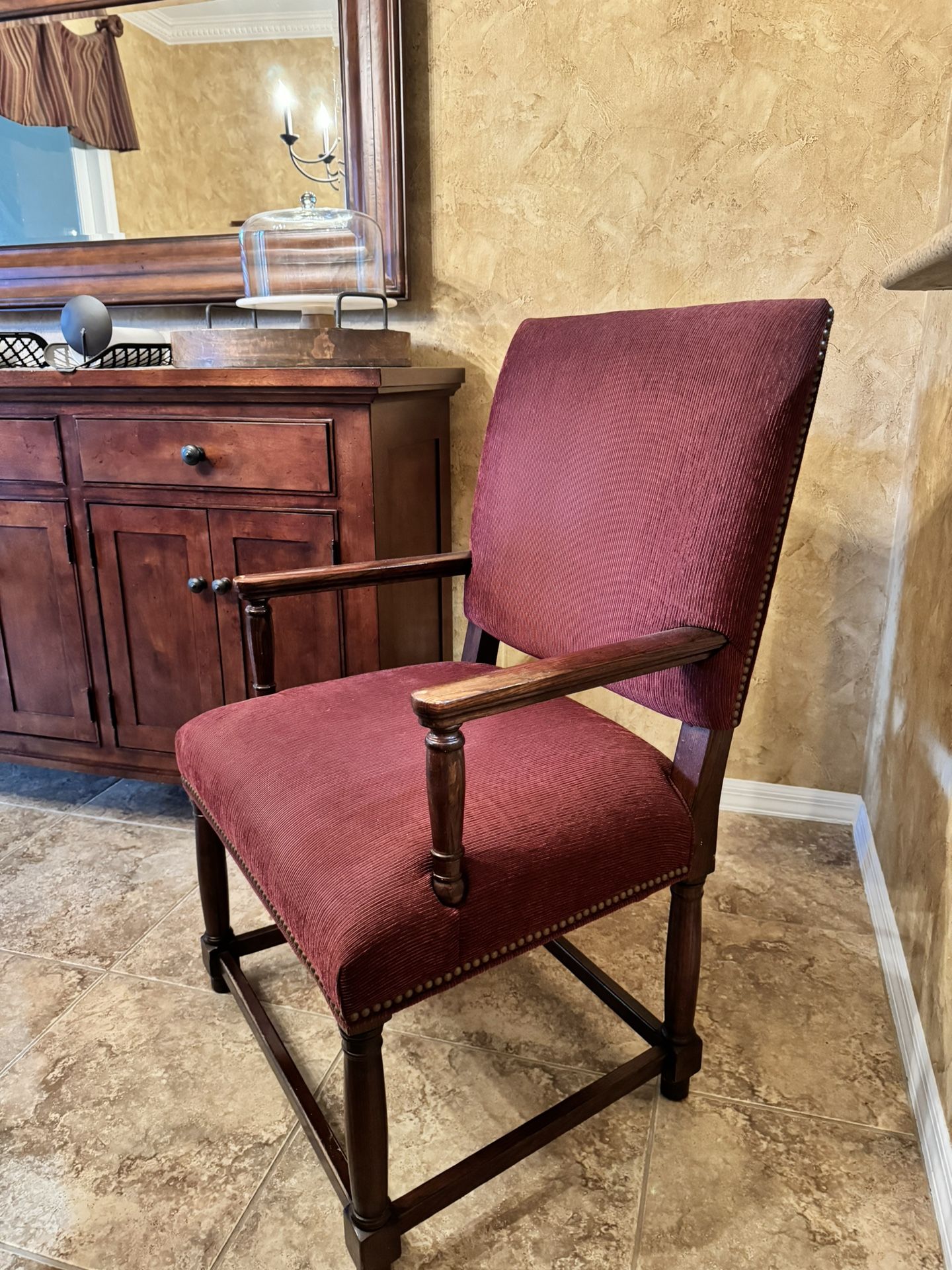 Restoration Hardware Dining Rooms Chairs With Metal Studs