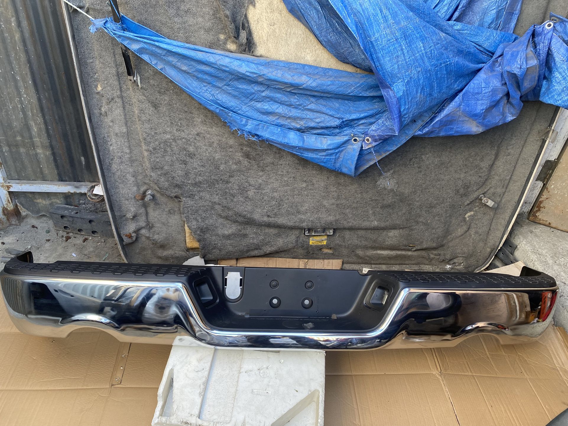 Dodge Ram Bumper Rear 09to22 Factory Oem Dual Exaust