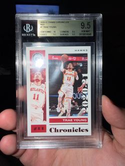 Trae Young 2020-21 Panini Chronicles Red BGS 9.5