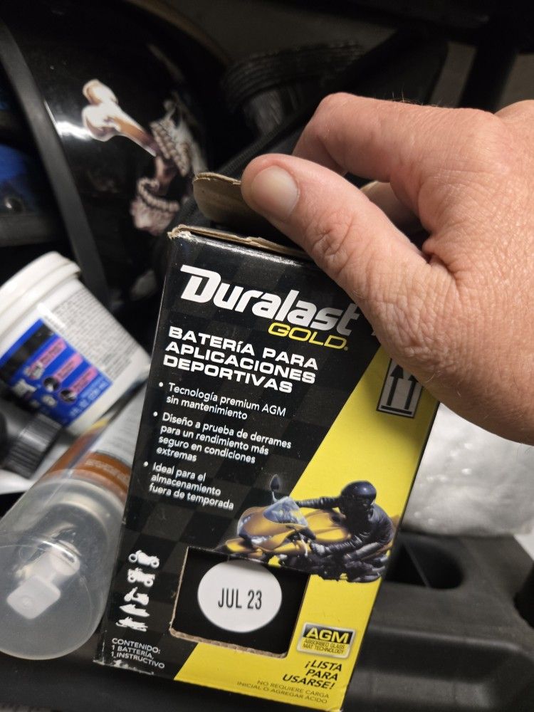 90$ Obo Duralast Power Sport Battery ( Azx20L) I Paid Almost $120 Out The Door