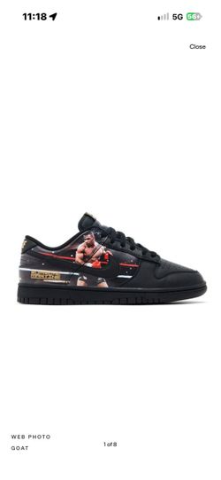 Martine Rose x Supreme x Nike Dunk Low 'Mike Tyson' 9.5