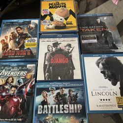 Action-Packed 7-Movie Blu-ray + DVD Combo Lot