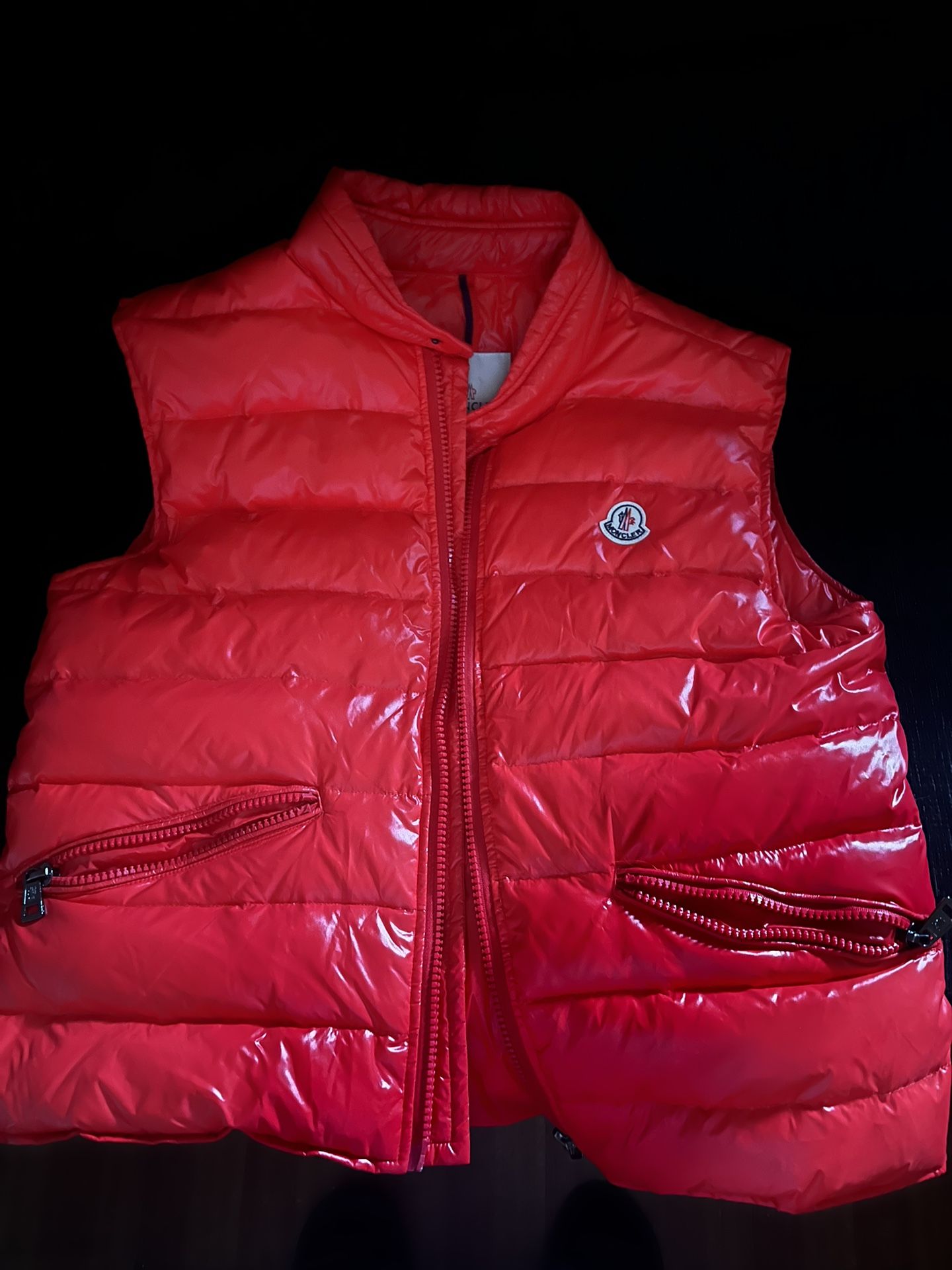 Red Moncler Vest