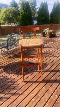 Teak MCM style chair